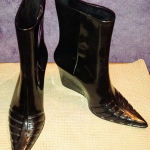 Melissa for Herchcovitch Alexandre Wedge Rain Boot